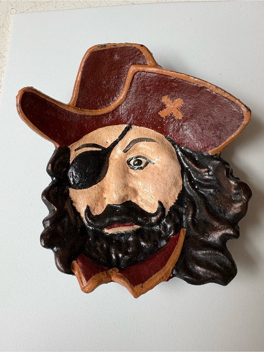 Rustic Pirate Dish Cast Iron